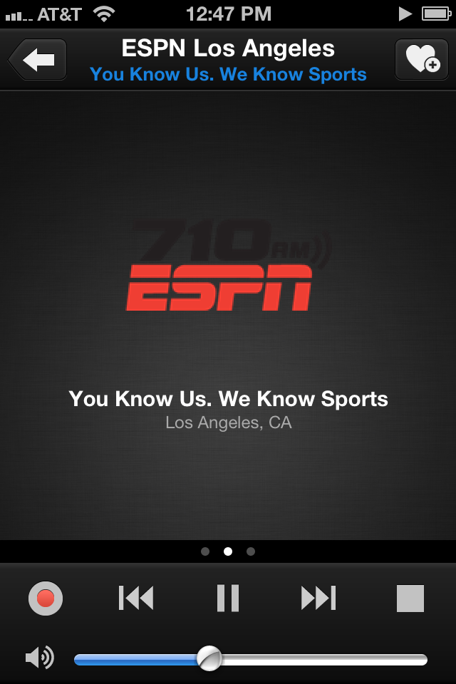 TuneIn Radio Pro : Listen to live music, news, talk, sports, and podcasts from around the world iPhone